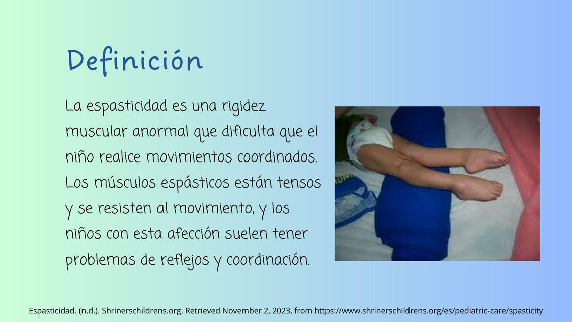 espasticidad en PCI | Ediluis | uDocz