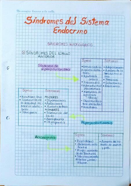 Sindromes del sistema endocrino