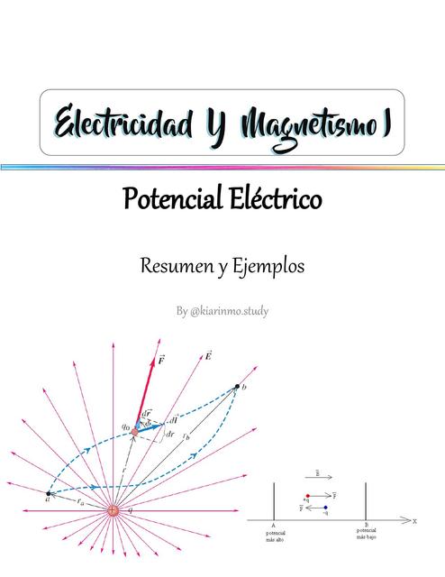 Potencial Eléctrico