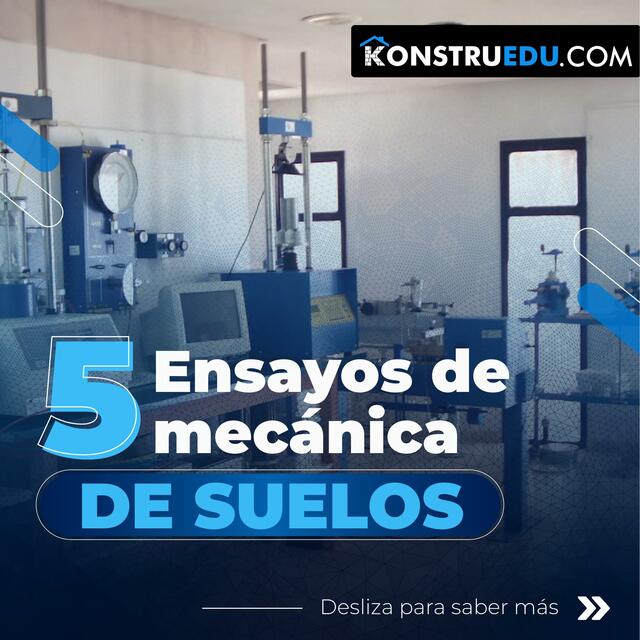 ensayos de mecánica de suelos