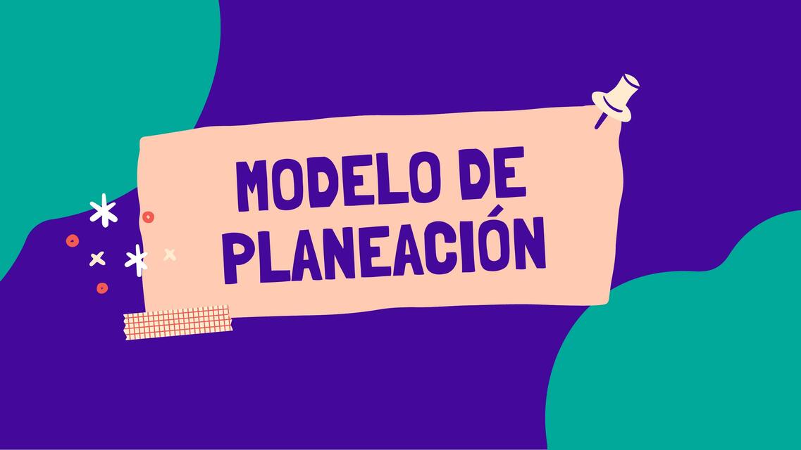 Modelo de planeación