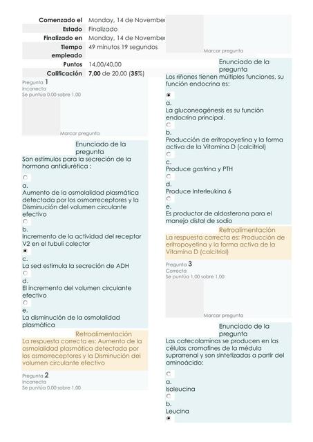 Fisiología - Examen Final - 2022-2 - Ejemplo