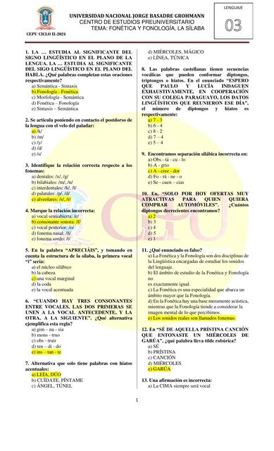 3 PRÁCTICA DE LENGUAJE CON CLAVES