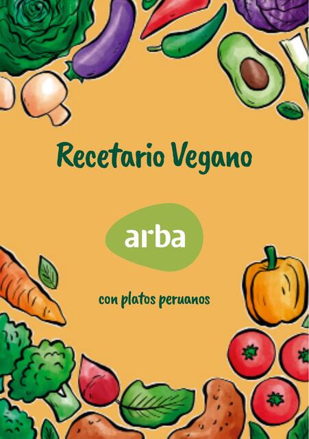 Recetario vegano 