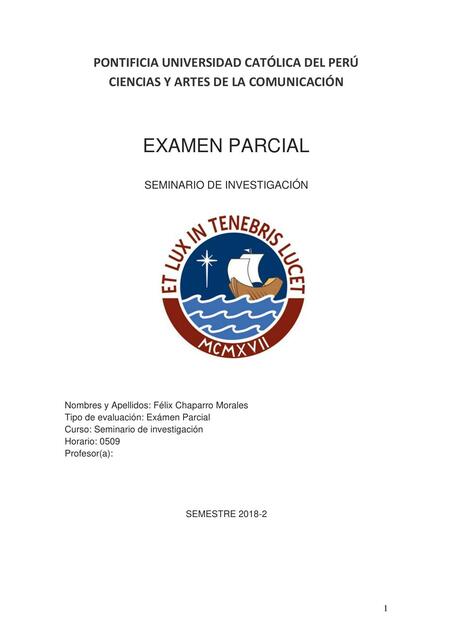 Examen Parcial 