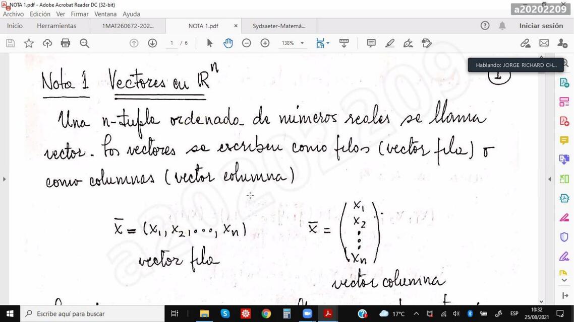 Nota 1 vectores en R 