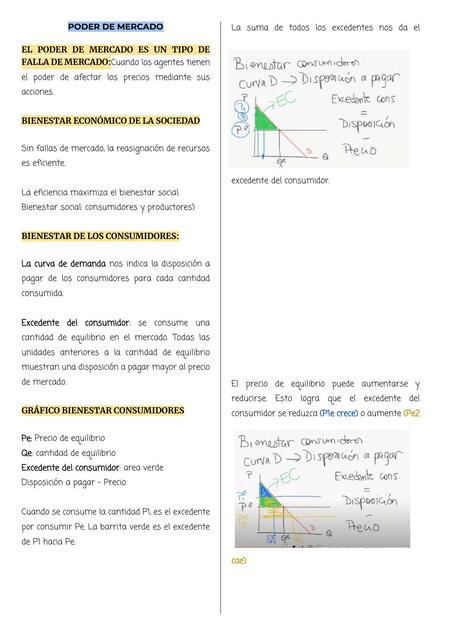 PODER DE MERCADO  