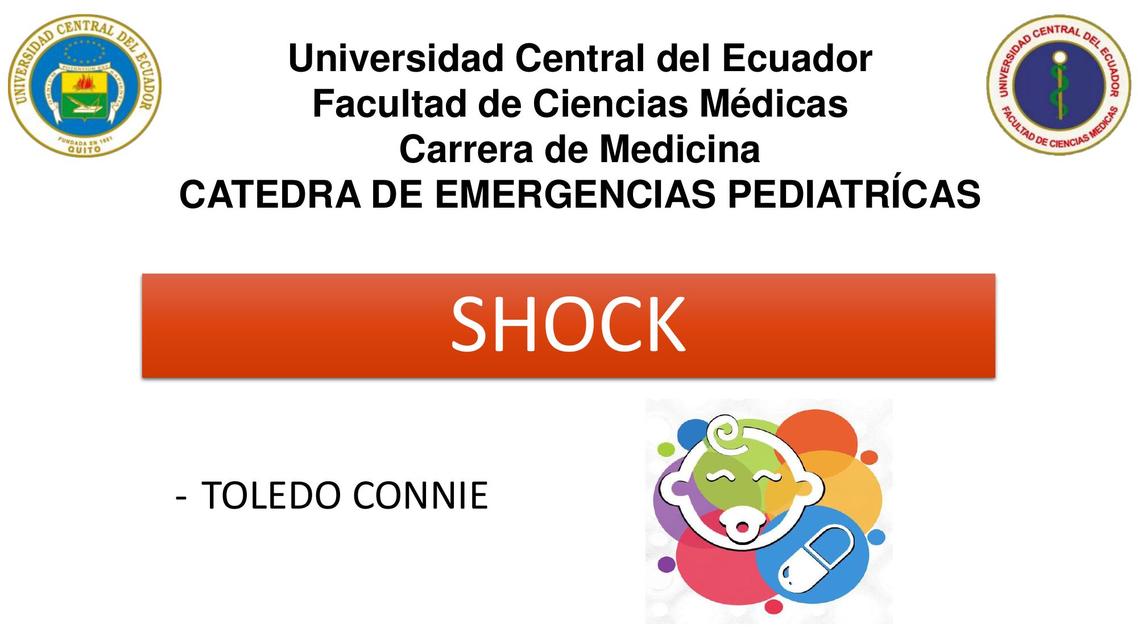 SHOCK EN PEDIATRIA