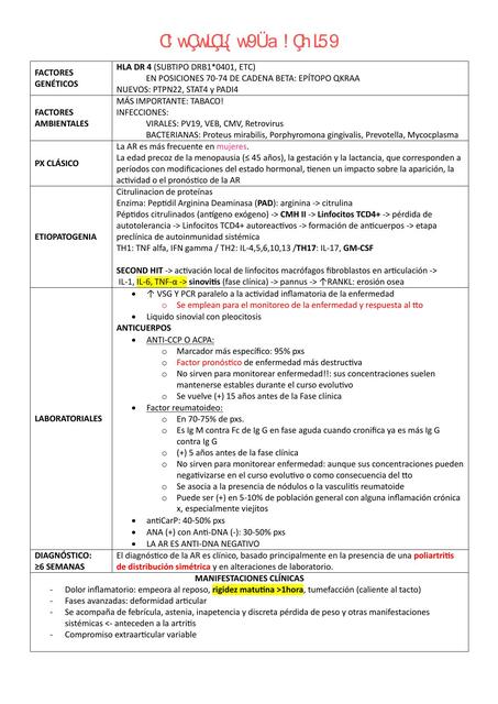 ARTRITIS REUMATOIDE