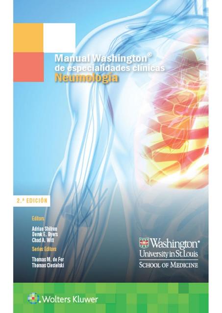 Manual Washington de especialidades clínicas Neumología