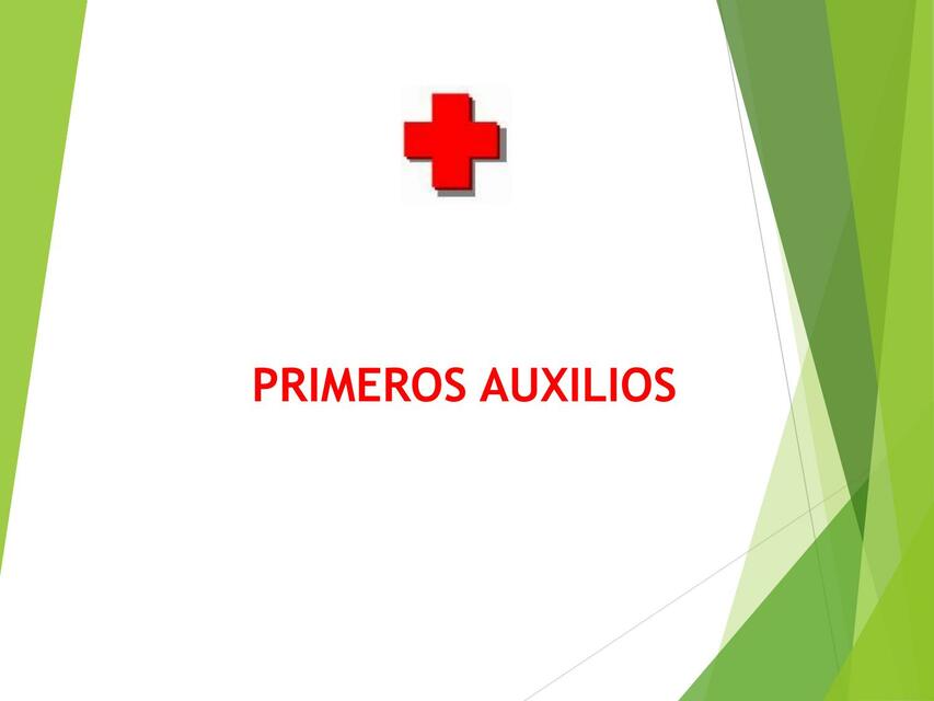 Primeros Auxilios 