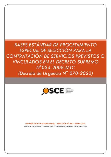 2 Bases Estandar PES servicios