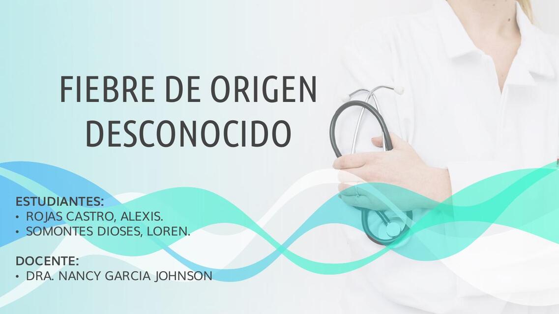 Fiebre de origen desconocido 