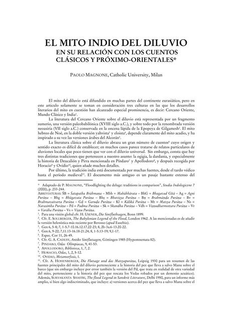 10 El mito indio del diluvio en su relación con los cuentos