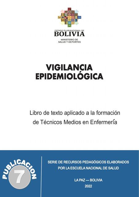 Vigilancia epidemiologica