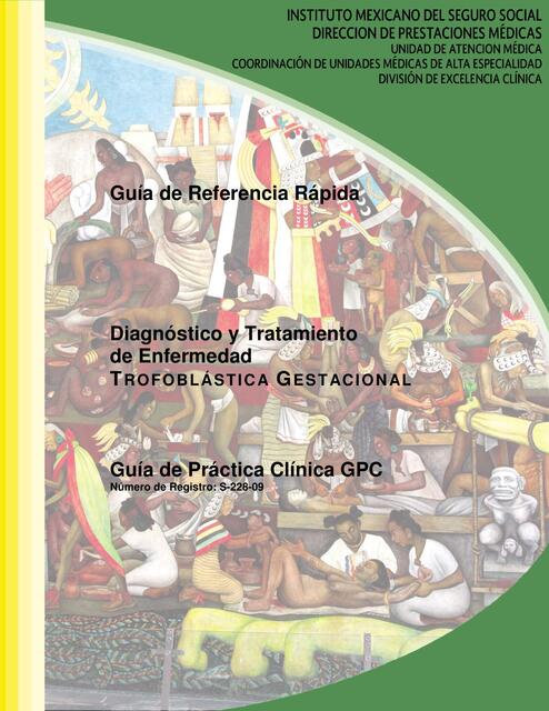 Diagnóstico y tratamiento de enfermedad trofoblástica gestacional  