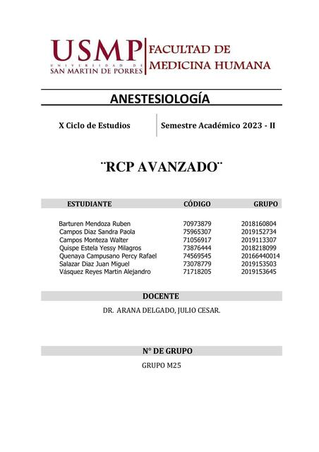 RCP Avanzado