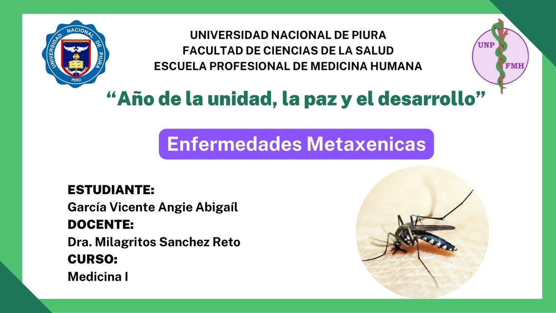 Enfermedades Metaxenicas 