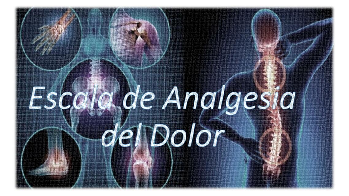 Escala de Analgesia del Dolor 