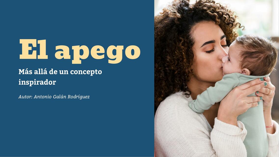 El Apego: Más Allá de un Concepto Inspirador