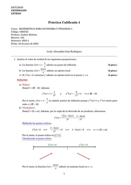 PC4 Matemática para economía y finanzas