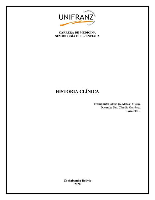 Historia clínica