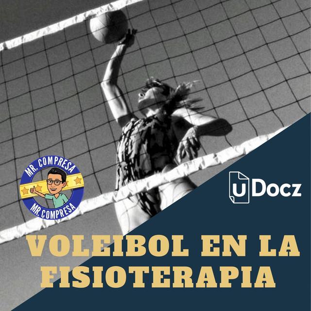 voleibol en la fisioterapia