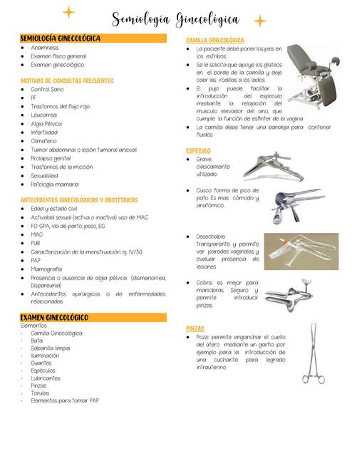 Semiología ginecológica 