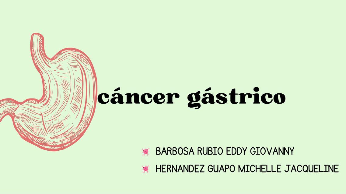 cancer gástrico