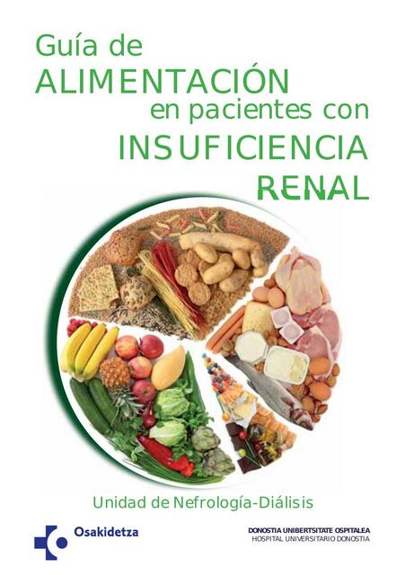 Guia de Alimentación en Pacientes con Insuficiencia Renal 