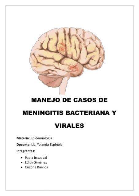 Manejo de Casos de Meningitis Bacteriana y Virales | Monse Gauto | uDocz