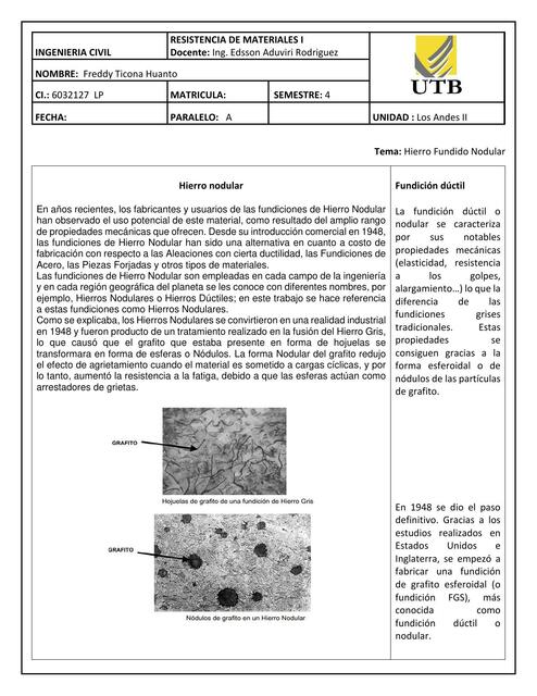 Hierro Nodular