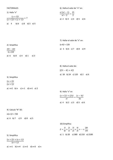 Analisis combinantes