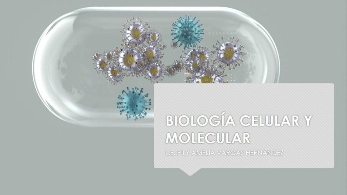 biología molecular