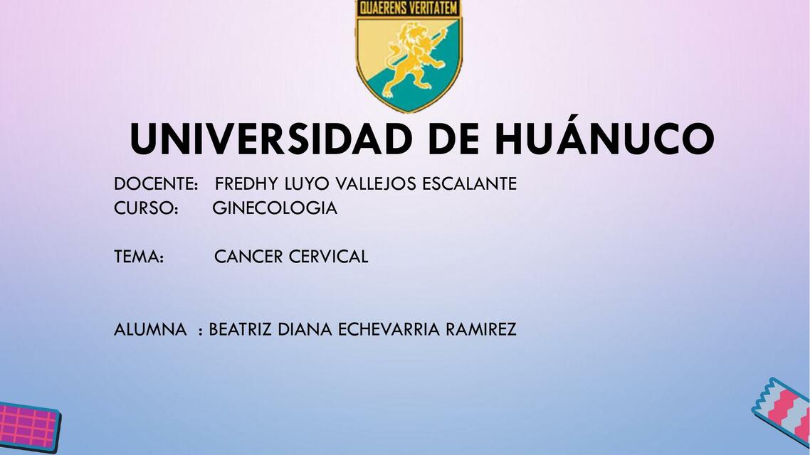 Cáncer cervical 