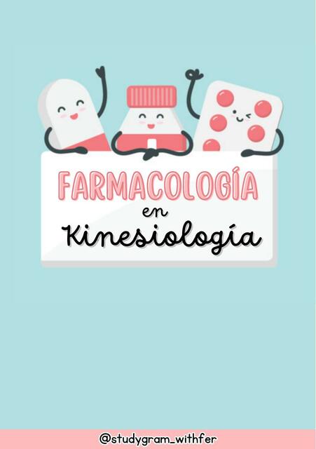 Farmacología en kinesiología 