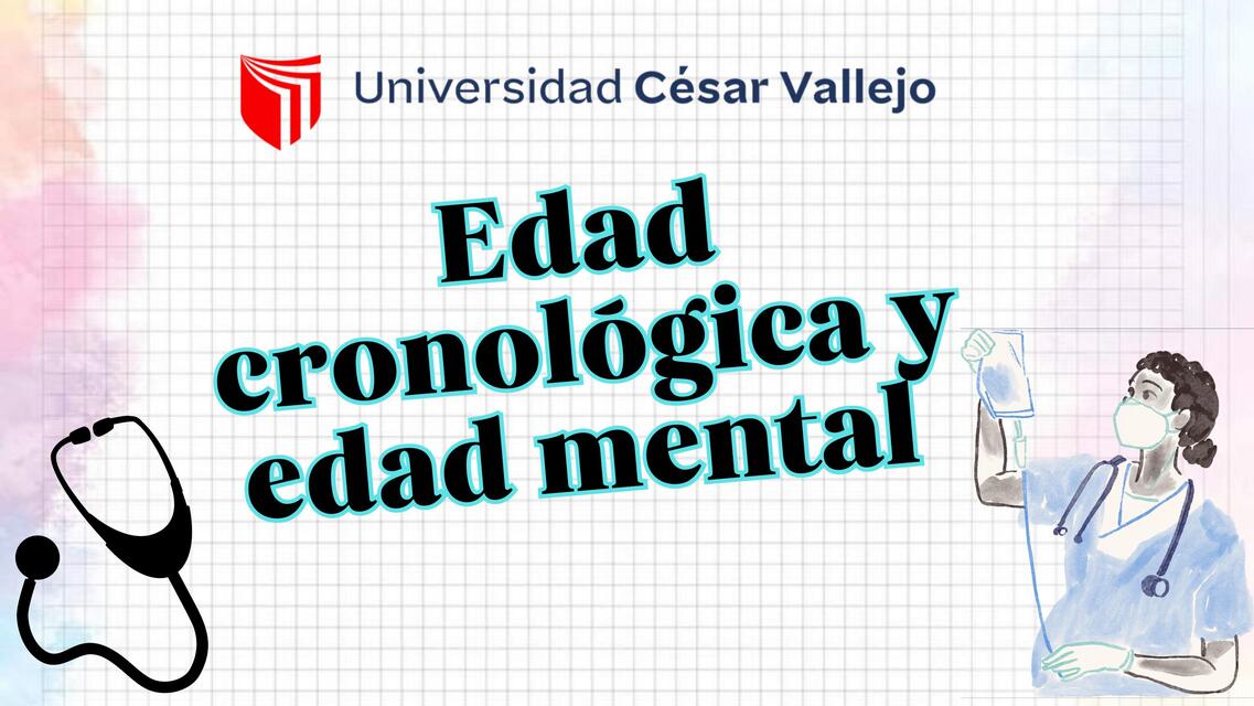 Edad cronológica y edad mental