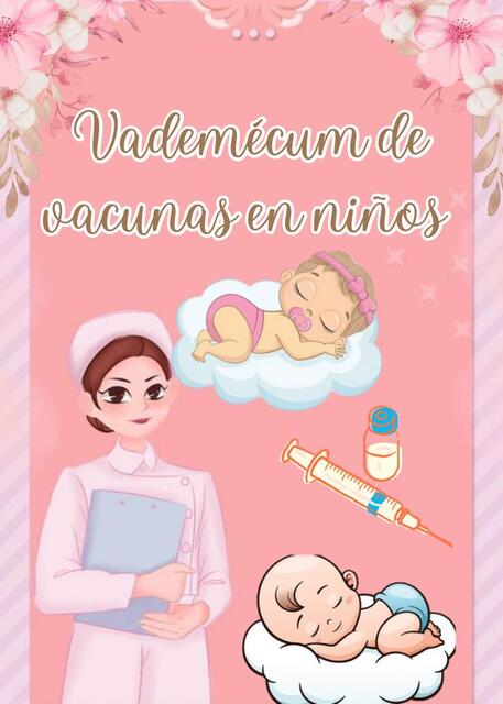 Vademécum de vacunas pediatricas 