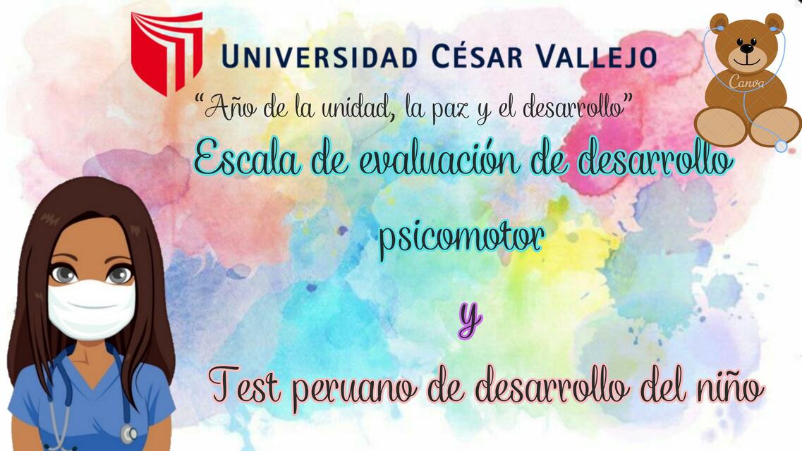 Escala de evaluación del desarrollo psicomotor 