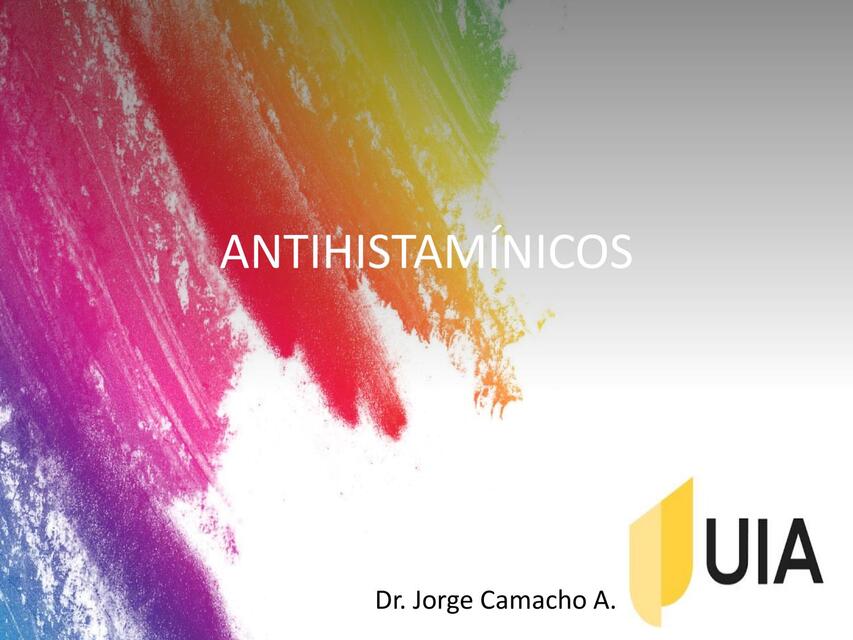 Antihistamínicos