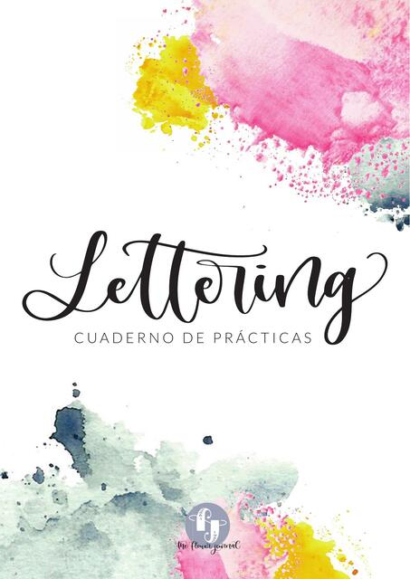 Lettering- Cuaderno de Prácticas 