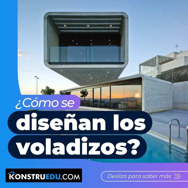 Como se diseñan los voladizos