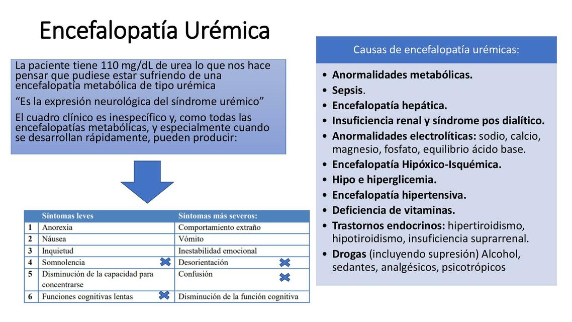 Encefalopatía Urémica