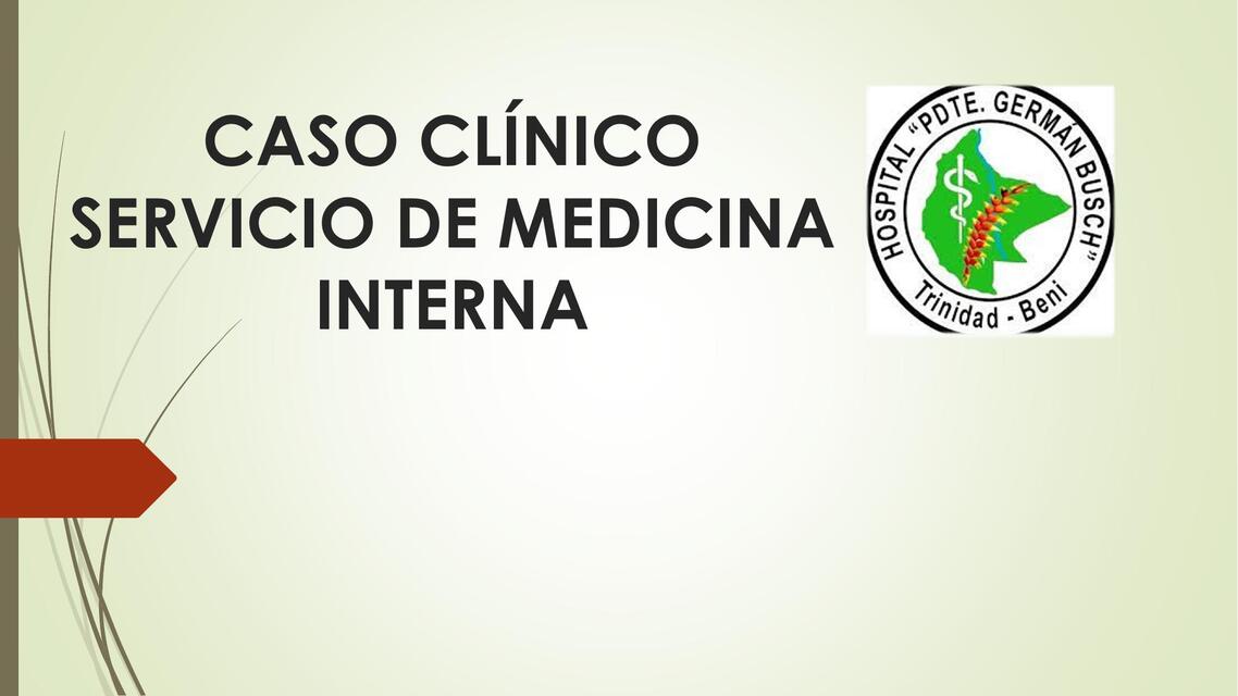 Servicio de medicina interna  