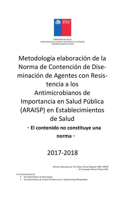 Metodología Elaboración Documento Contención 