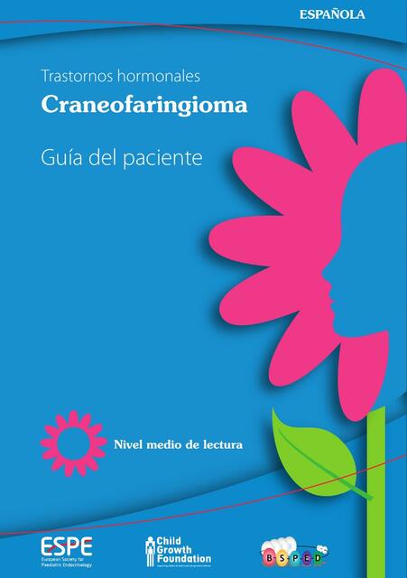 Craneofaringioma nivel medio de lectura 1