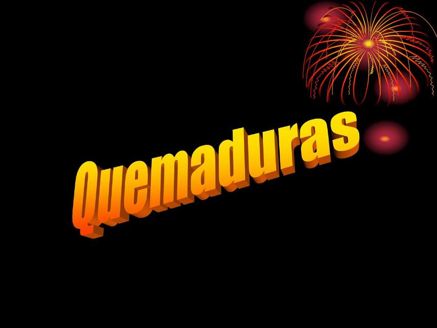 Quemaduras 