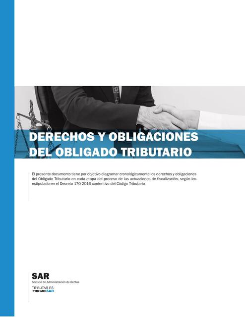 Derechos y Obligaciones del obligado tributario 