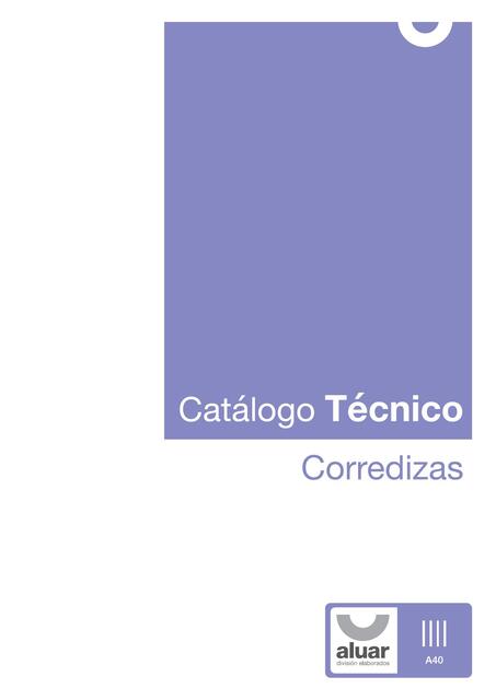 Catálogo Técnico  