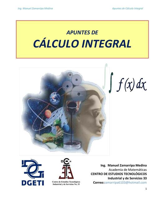 Cálculo de integral 